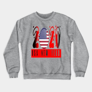USA NEW YEAR 2020 Crewneck Sweatshirt